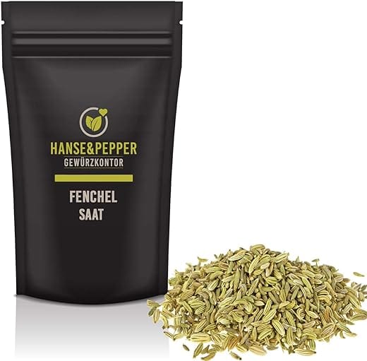 Hanse Pepper 250g Fenchel Saat Premium Kräutergewürz Kaffee Tee