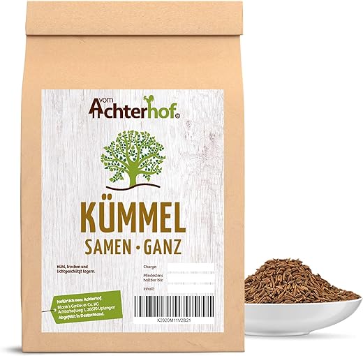 Achterhof 500 g Kümmel ganz Kaffee Tee Gewürze Shop