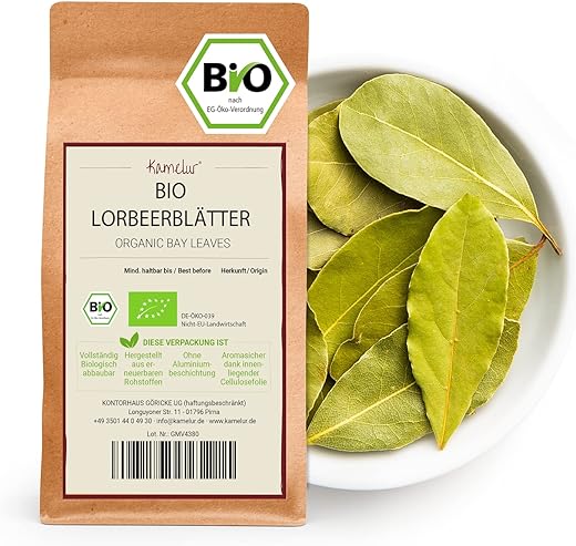 Kamelur BIO Lorbeerblätter 500g ganz aromatisch Kaffee Tee