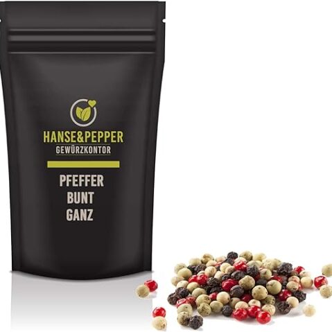 Hanse & Pepper 1kg Bunter Pfeffer Gewürzmischung - Kaffee, Tee ...