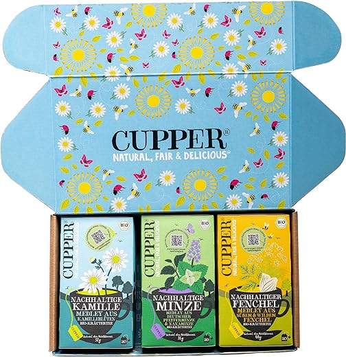 Cupper Bio Kr Utertee Set Er Pack Kaffee Tee Gew Rze Shop